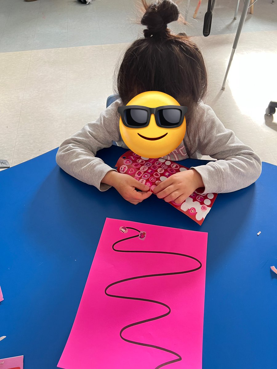 Working on fine motor skills this afternoon!