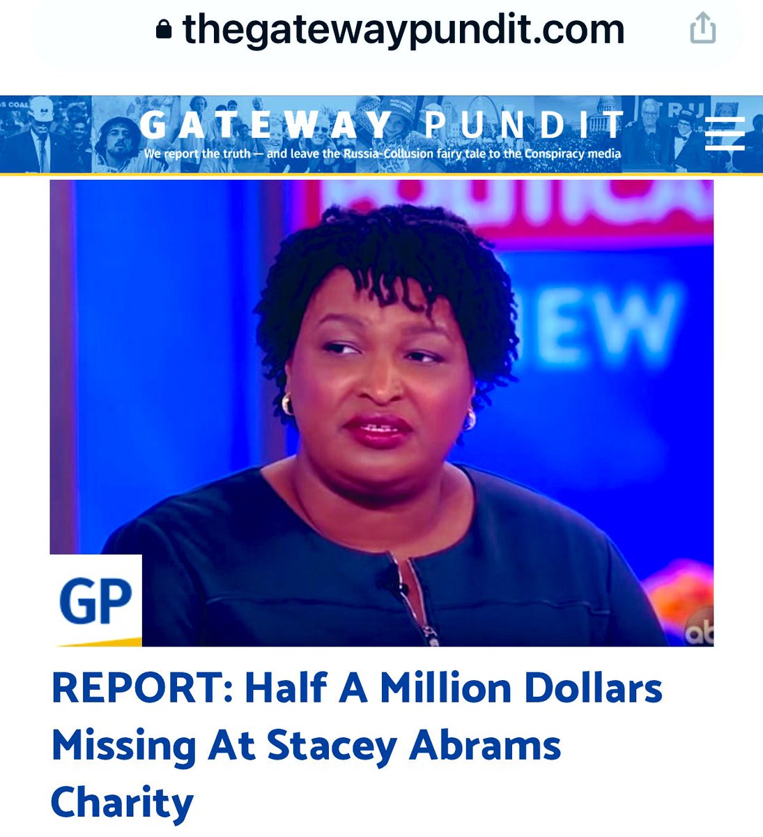 LovelyGigi33's tweet photo. What a shocker 😳
Another one of Hillary’s Charity-Foundation-School A+ Scholar
#DemocRatsSteal https://t.co/31JewXNaeJ