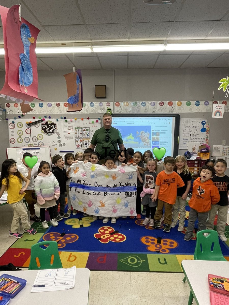 My kids are amazing and they love Officer Rick!❤️❤️ #ingramingenuity <a href="/FISD_Ingram/">Hazel Ingram Elementary School</a> <a href="/FaithTrustNMrsK/">Lorin Cinnamon Koemel, M.Ed.</a>