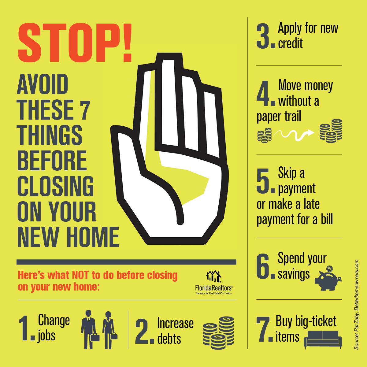 Alex_listings's tweet photo. Are you about to close on your new home?! If so, make sure to avoid these seven things. Have questions? Give me a call! 📞 https://t.co/XtuMdqxFbU