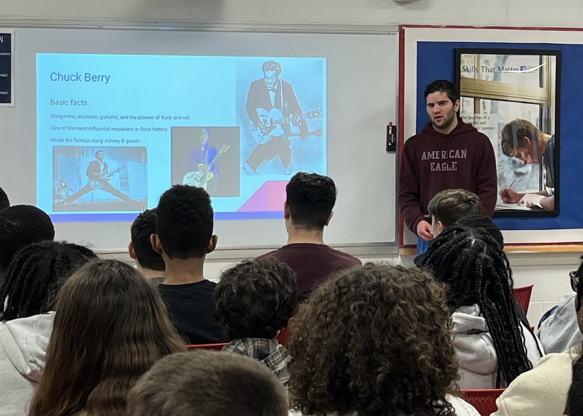 WinstonPrepLI's tweet photo. Students in Kappa presented their research projects to the community about prominent inventions and contributions by African Americans. #winstonprep #wpsli #blackhistorymonth #education #community #studentlife #history #educate https://t.co/lkV4zsumgC
