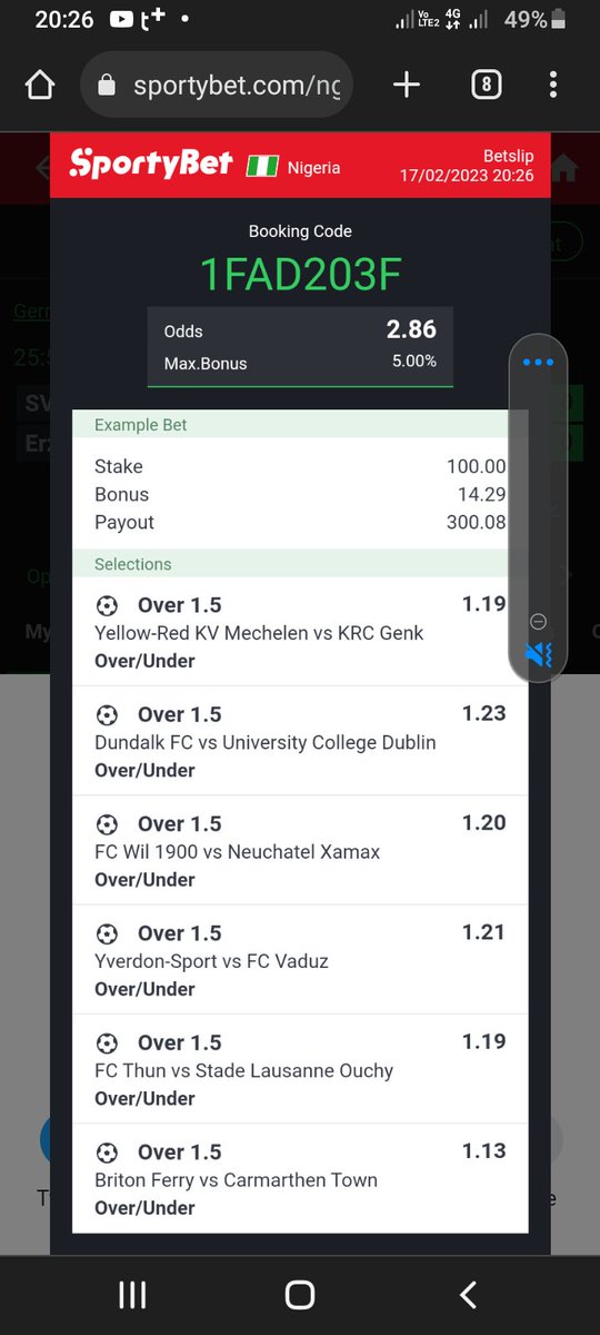 bobowise4's tweet photo. stake with a good money guarantee Hey check out the bet I just placed on Sportybet! https://t.co/30UFGMcMja https://t.co/qZxvUy2yY2