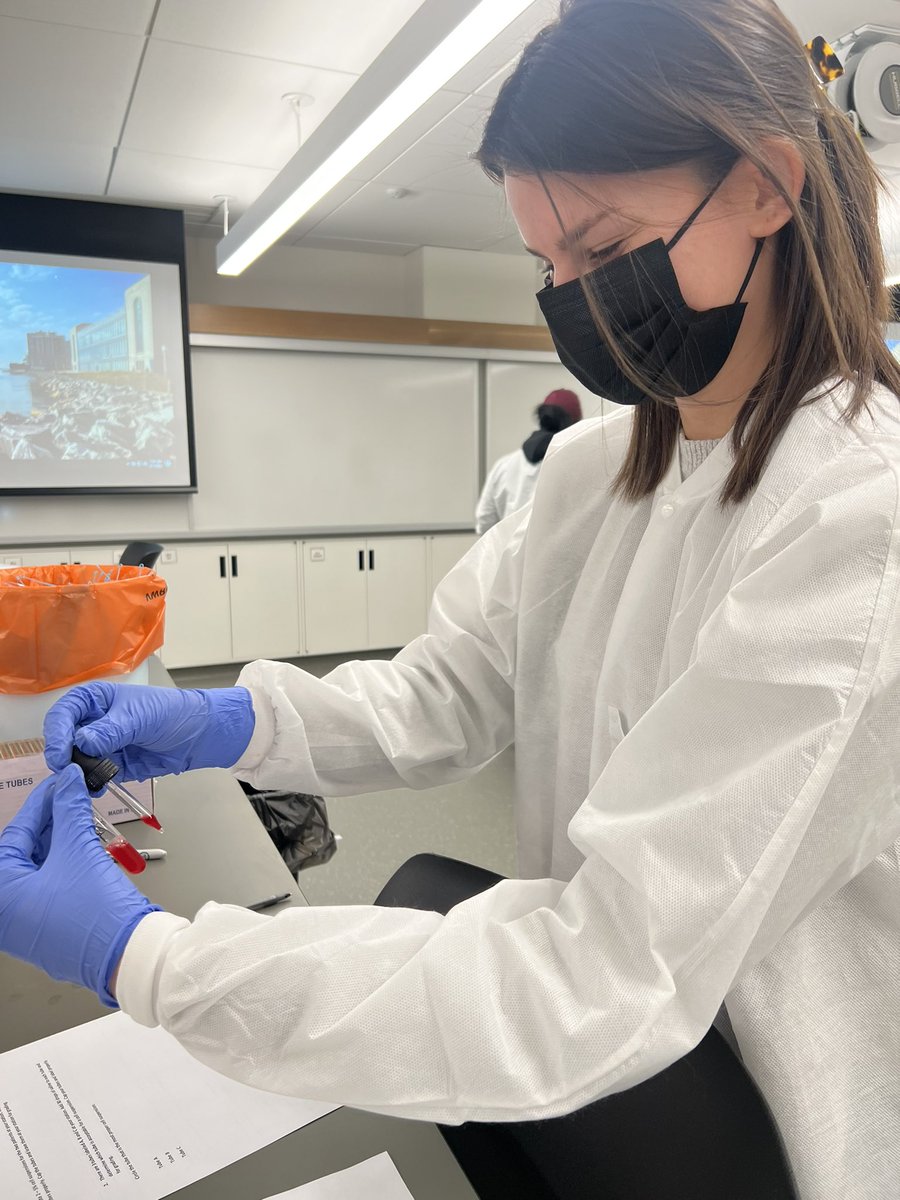 Creating 3-5% cell suspensions today for #bloodbank lab!  ✨🩸

Can you recall the feeling of the first time you were decanting?! 
#lab4life #IamASCLS