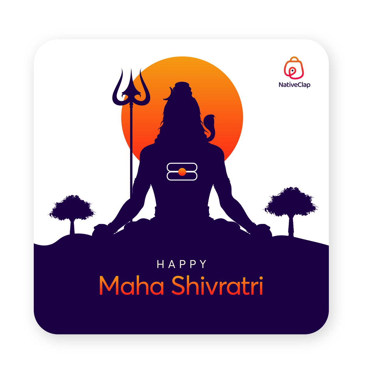 nativeclap's tweet photo. 🔱 ॐ नमः शिवाय 🔱
#mahashivratri #shivratri #omnamahshivaya #lordshiva #nativeclap #festival https://t.co/LWxN9tXD5o