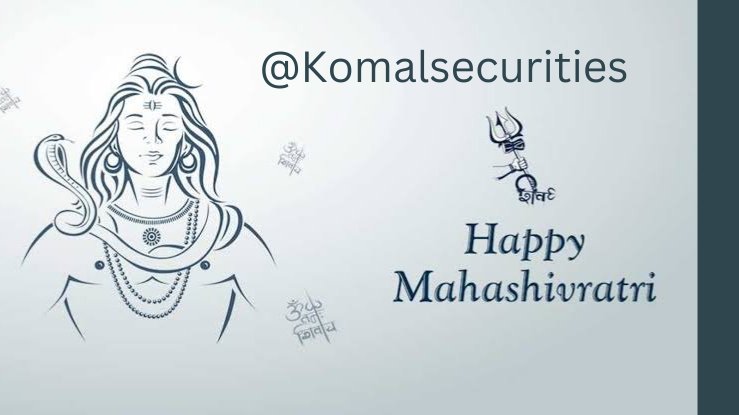Gaurav_ui's tweet image. Happy #Mahashivratri to all of you ,may shiva ji full fill your all dreams 🙏🙏

@KomalSecurities 

#Komalsecurities #Shivratri2023 #Shivratri .