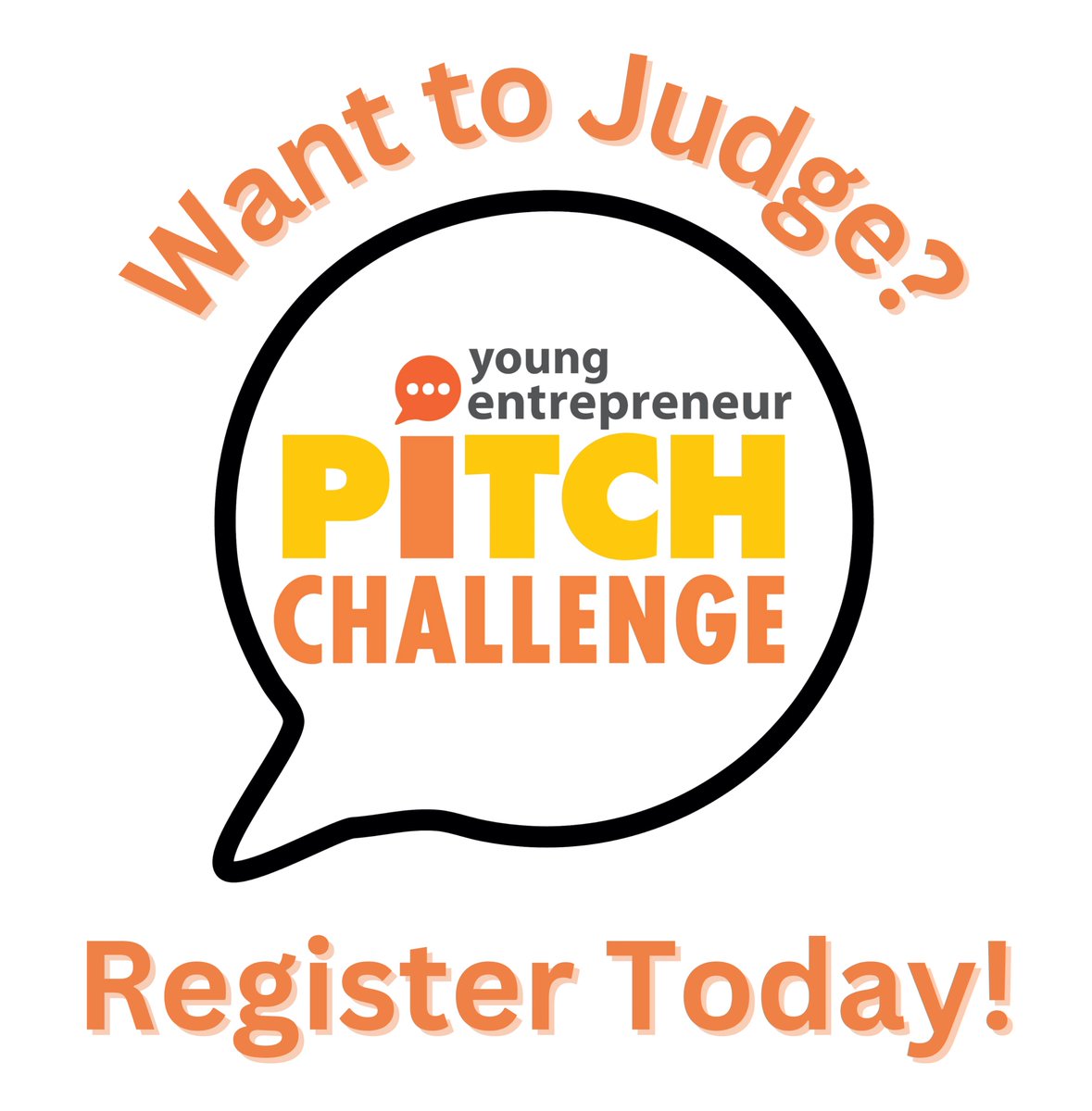 We are seeking volunteer judges for Young Entrepreneur Pitch Challenge! 

You can complete your judging from the comfort of your own home. 

If you or someone you know may be interested, check out more details and register using the link below!

bit.ly/YEPCJudge