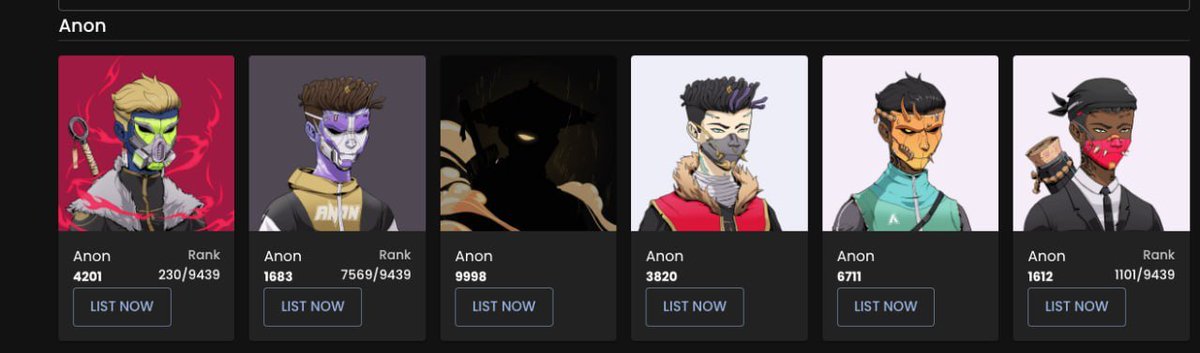 LVRdoto's tweet image. just got some @_AnonNFT from mint

bullish