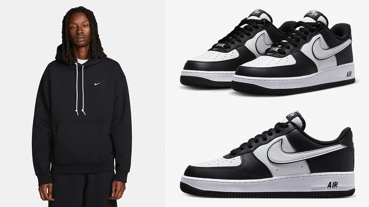 SneakerFits on X: Nike Air Force 1 '07 “Black/White” + Matching Outfits:    / X