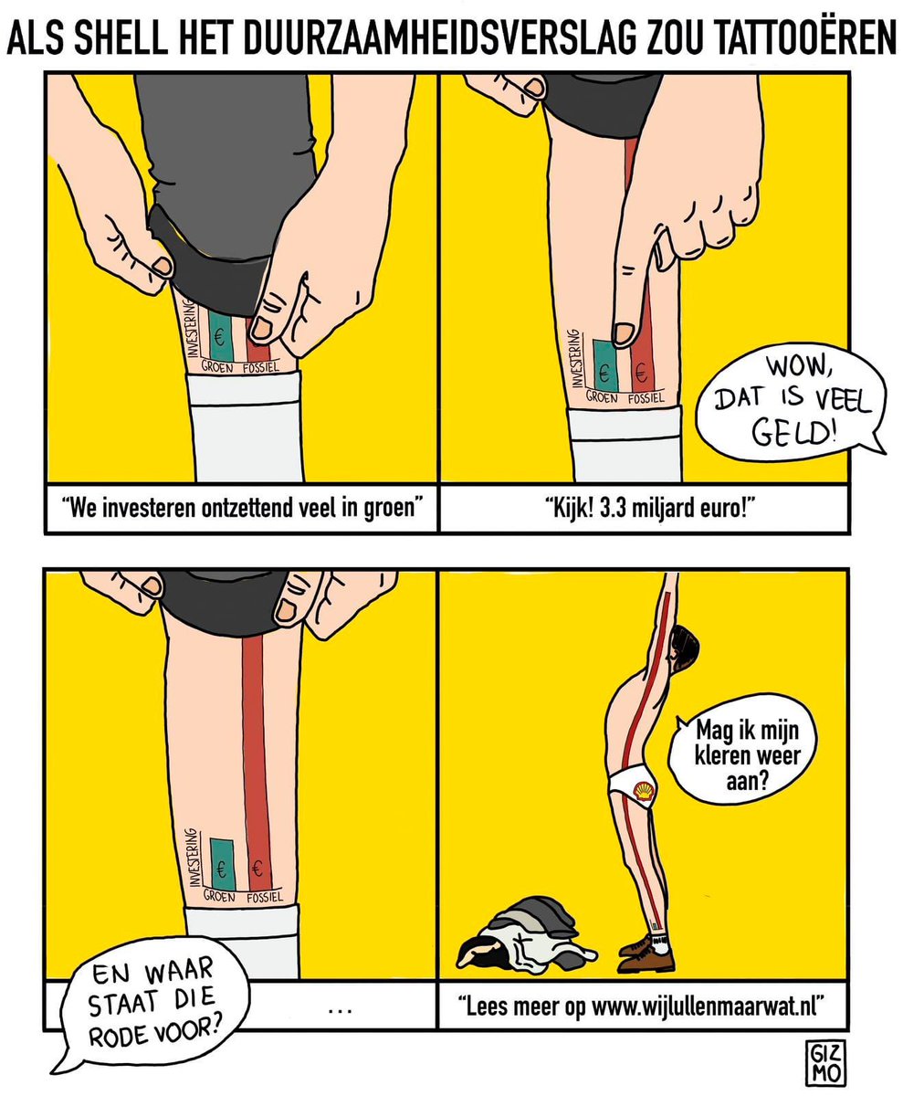 Shell schijnt ook in groen te investeren…