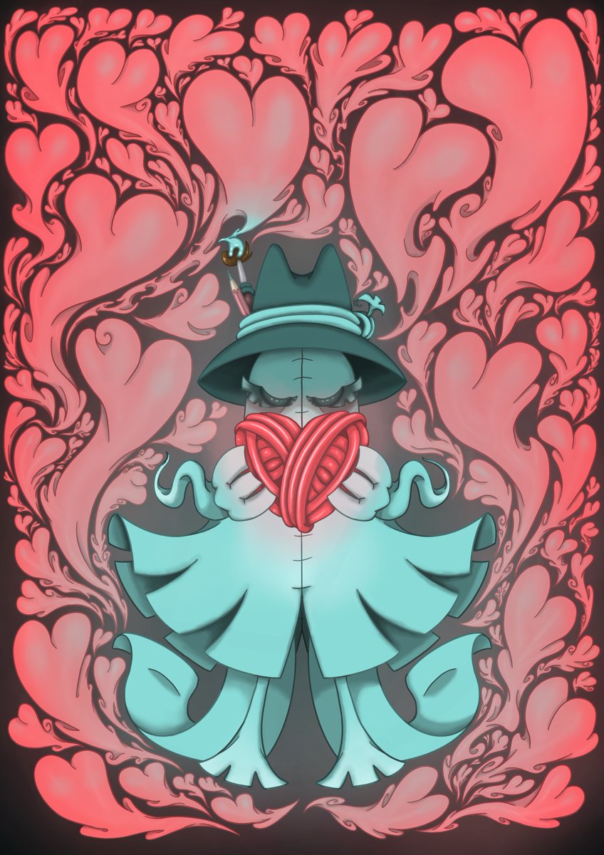 Pelote d’amour ! Bon Week-end à tous.

#dessin #drawings #illustrations #artwork #Digital #digitalartwork #digitalart #digitaldrawing #digitalillustration #Procreate #fantasy #fantasyart #amour #love #ghost #fantome #Drawingromance #drawingart #illustrationart #hearts #wool