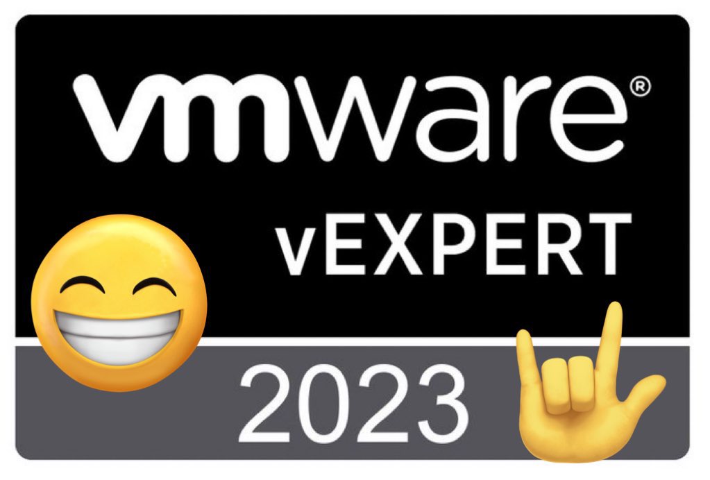 Tom10ZiGTech's tweet image. Congratulations to all the newly awarded and long-standing #vExperts Great work! Have a lovely weekend all! #vExpert
