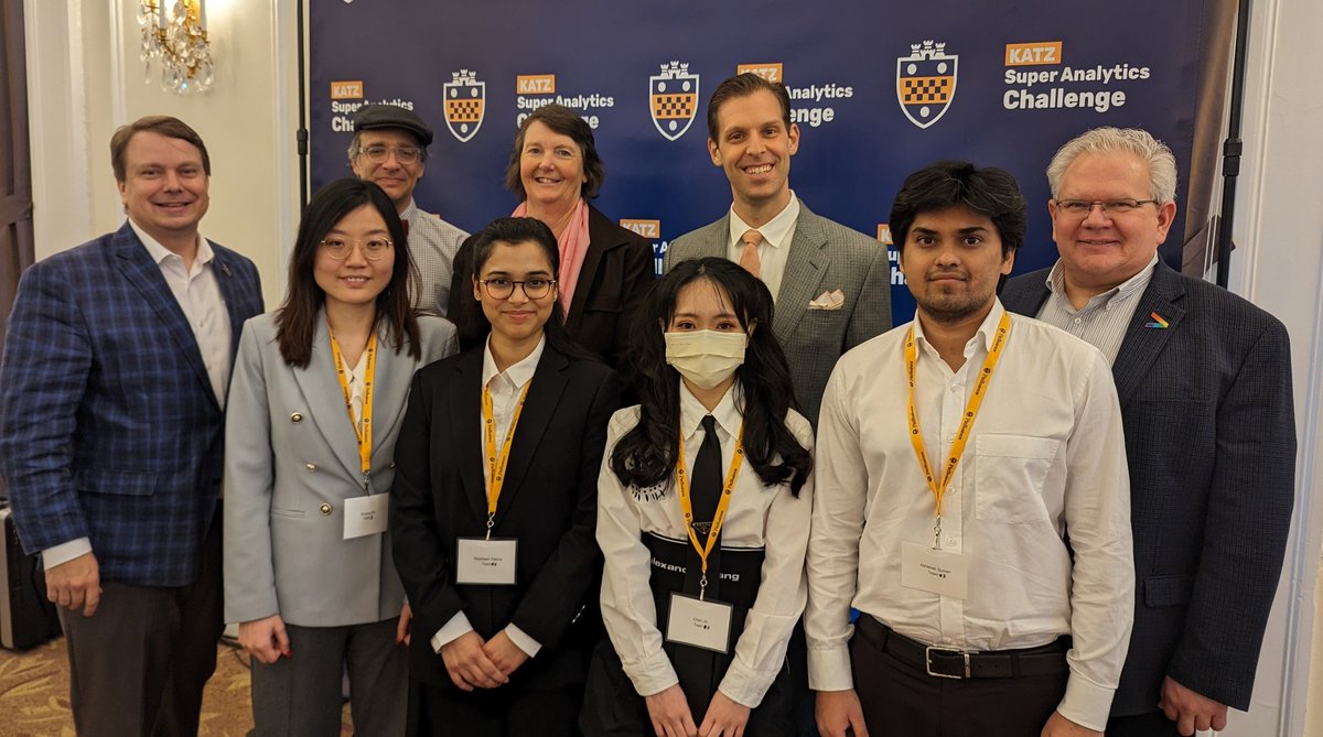 Zachary Markovits (@zachmarko) on Twitter photo I was honored to judge the 3rd annual <a href="/KatzPittBiz/">University of Pittsburgh, Katz Graduate School</a> Super Analytics Challenge. Incredibly innovative ideas students to address supply & demand issues around mental health. It's data-driven ideas like these that will help solve such critical intractable problems. Congrats to all! I was honored to judge the 3rd annual <a href="/KatzPittBiz/">University of Pittsburgh, Katz Graduate School</a> Super Analytics Challenge. Incredibly innovative ideas students to address supply & demand issues around mental health. It's data-driven ideas like these that will help solve such critical intractable problems. Congrats to all!