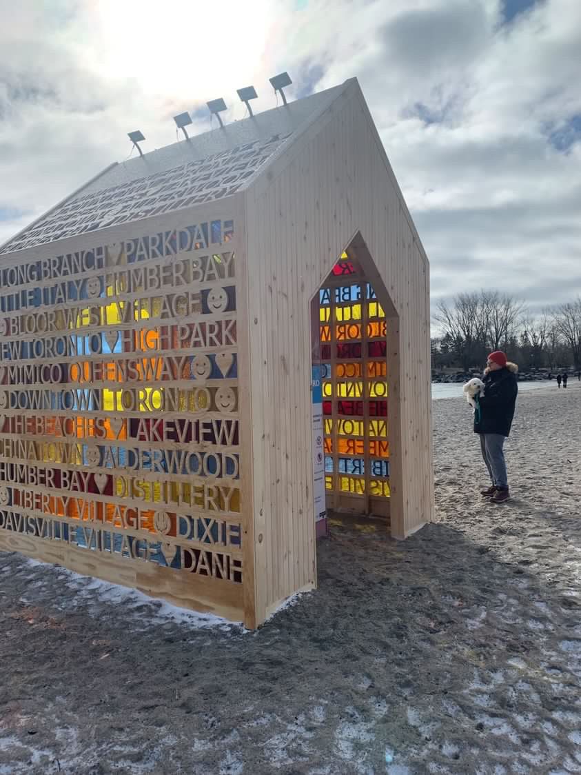 We are thrilled that (The) Home has made its way to Woodbine Beach. The official launch of the Winterstations installation will be this Monday, February 20th. 
To learn more, visit: winterstations.com
#winterstations #winterstations2023