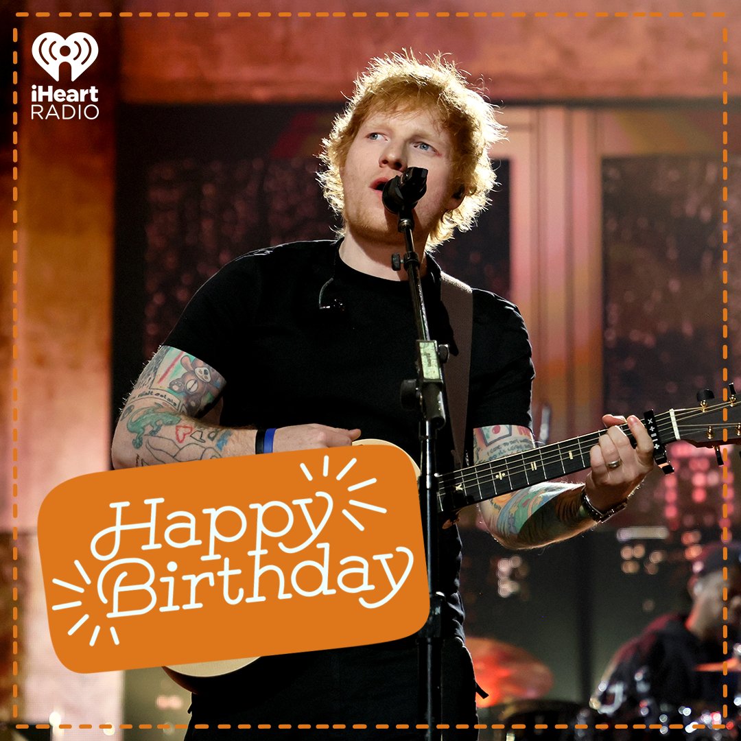 Happy Birthday to the one and only Ed Sheeran!    
