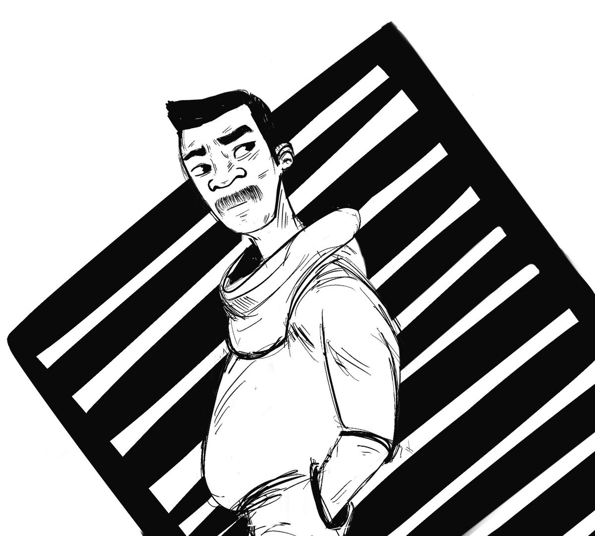 SamaneImanieh's tweet photo. Doubt #characterart #procreateart #characterdesign #animation18 #ComicArt #Procreate #2d #2dart #doubt #sketchart https://t.co/DKWTF8mdJv