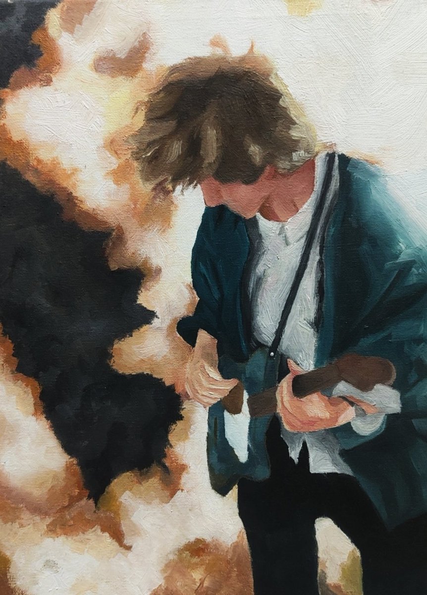 this just in:
call me what you like painting
~ think i did pretty well for my first time using oils, gave up on guitar tho
#lovejoybbc #cmwylfanart #CMWYL #lovejoyfanart #lovejoy