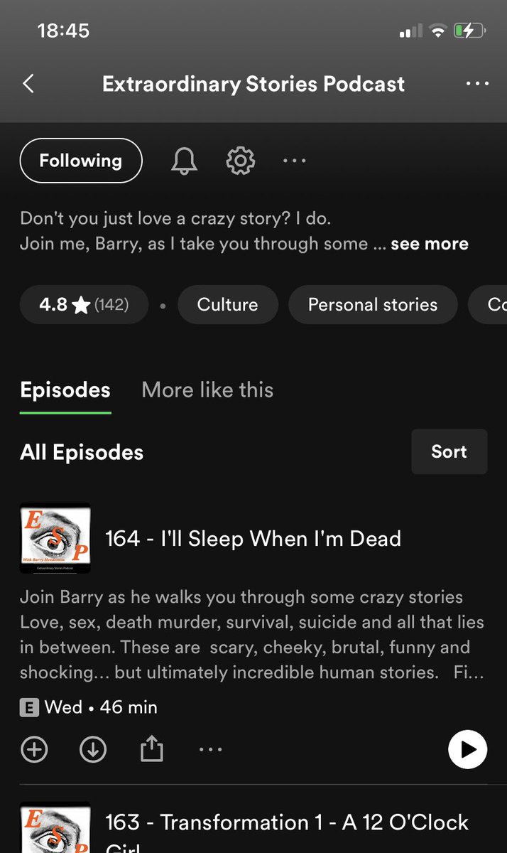 Spotify has updated with latest episode if you were waiting! 🥸