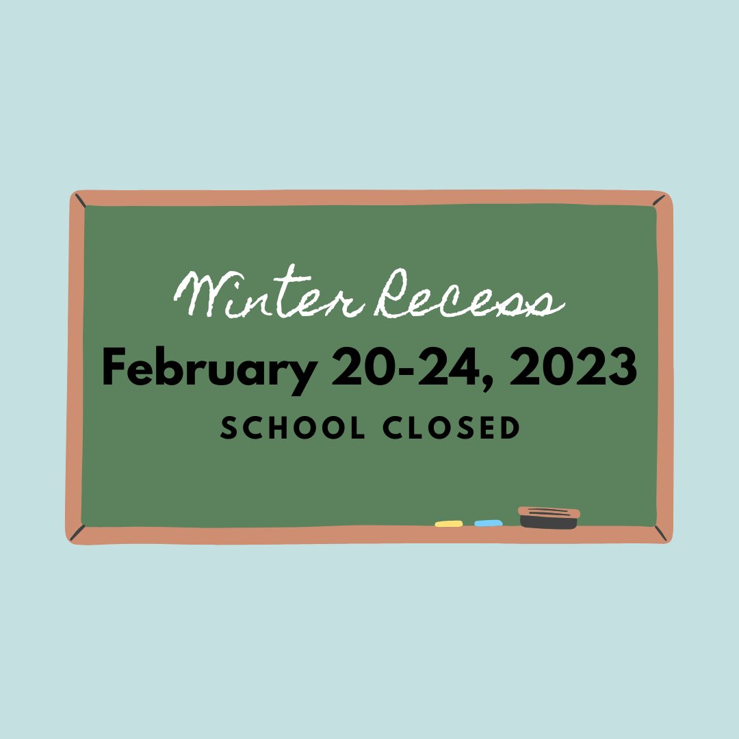 Just a reminder that the Liverpool Central School District will be closed next week (February 20-24) for the Winter Recess.