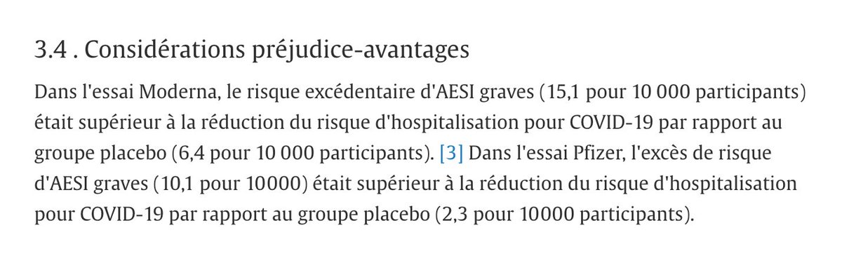CorinneReverbel's tweet photo. p3
"Leur bonne tolérance a conduit à une bonne acceptabilité et une utilisation prédominante en France"
#RealFactCheck
Les essais pivots #Pfizer et #Moderna ont pourtant fait l'objet d'une étude approfondie qui montrent l'inverse.
4/n
https://t.co/u5wnCH3gsh https://t.co/OKX15wMHnX