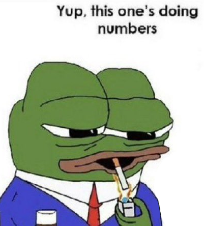 PeskyFrank's tweet photo. It do be doing numbers lmoa https://t.co/2brTQTkgnO