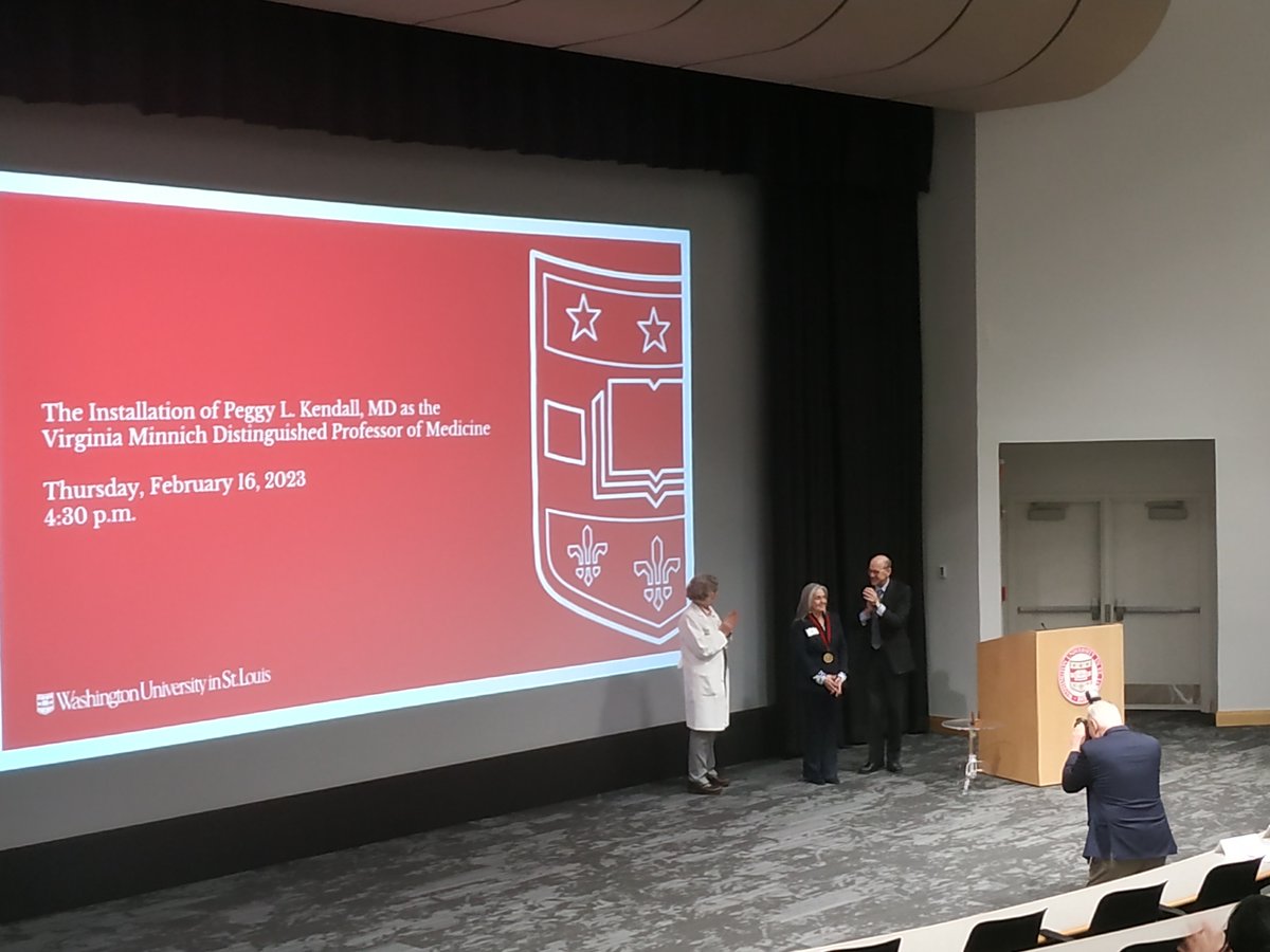 WashU Medicine Division of Allergy and Immunology (@washuallergyimm) on Twitter photo Congratulations to our division chief, Dr. Peggy Kendall on her <a href="/WUSTLmed/">Test Account</a> installation as an endowed professor of Medicine! Congratulations to our division chief, Dr. Peggy Kendall on her <a href="/WUSTLmed/">Test Account</a> installation as an endowed professor of Medicine!