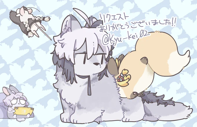 納品しました!リクエストありがとうございました!
https://t.co/OVY2Yyv9dw #Skeb #Commission @skeb_jpより 