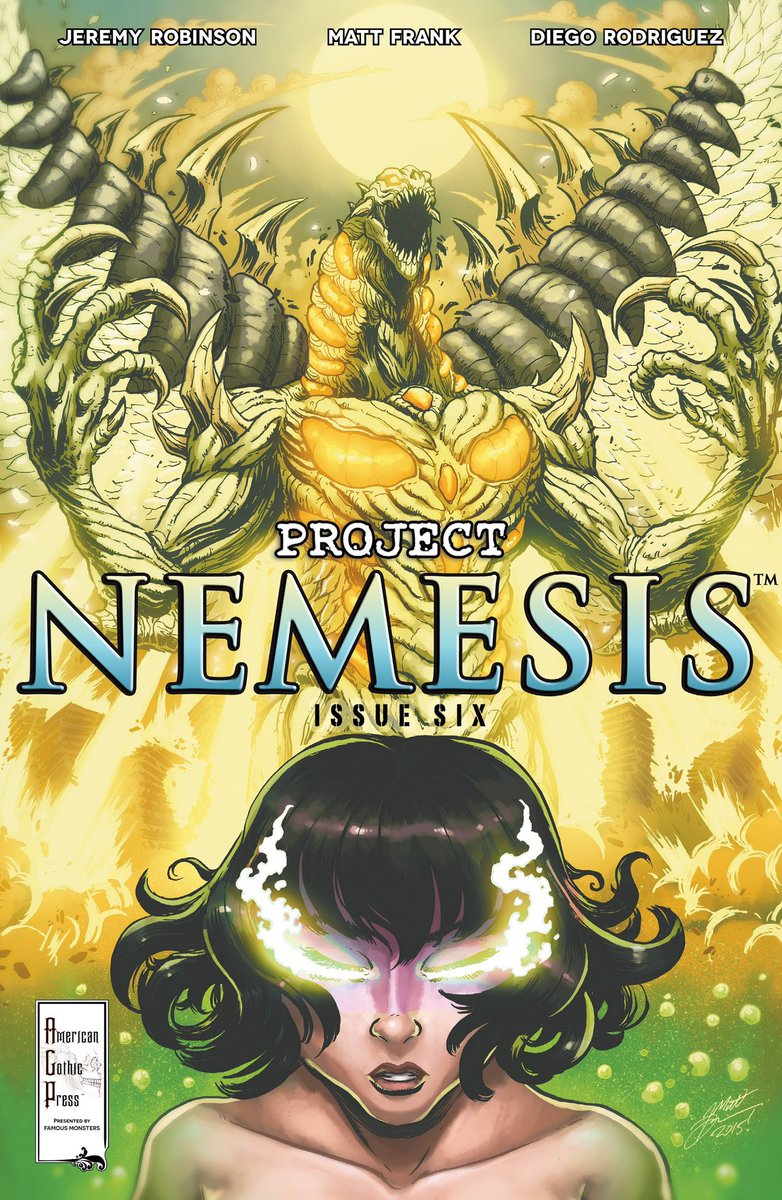 monsterasiazero's tweet photo. Monsters, Dinosaurs, & Creatures Flashback Friday! IDW>American Gothic Press Comics - Cover Date June 2016 - Storylines/Events: Godzilla: Oblivion #04 - Project Nemesis #06 #idwgodzilla #projectnemesis https://t.co/VUbFxjpq2a