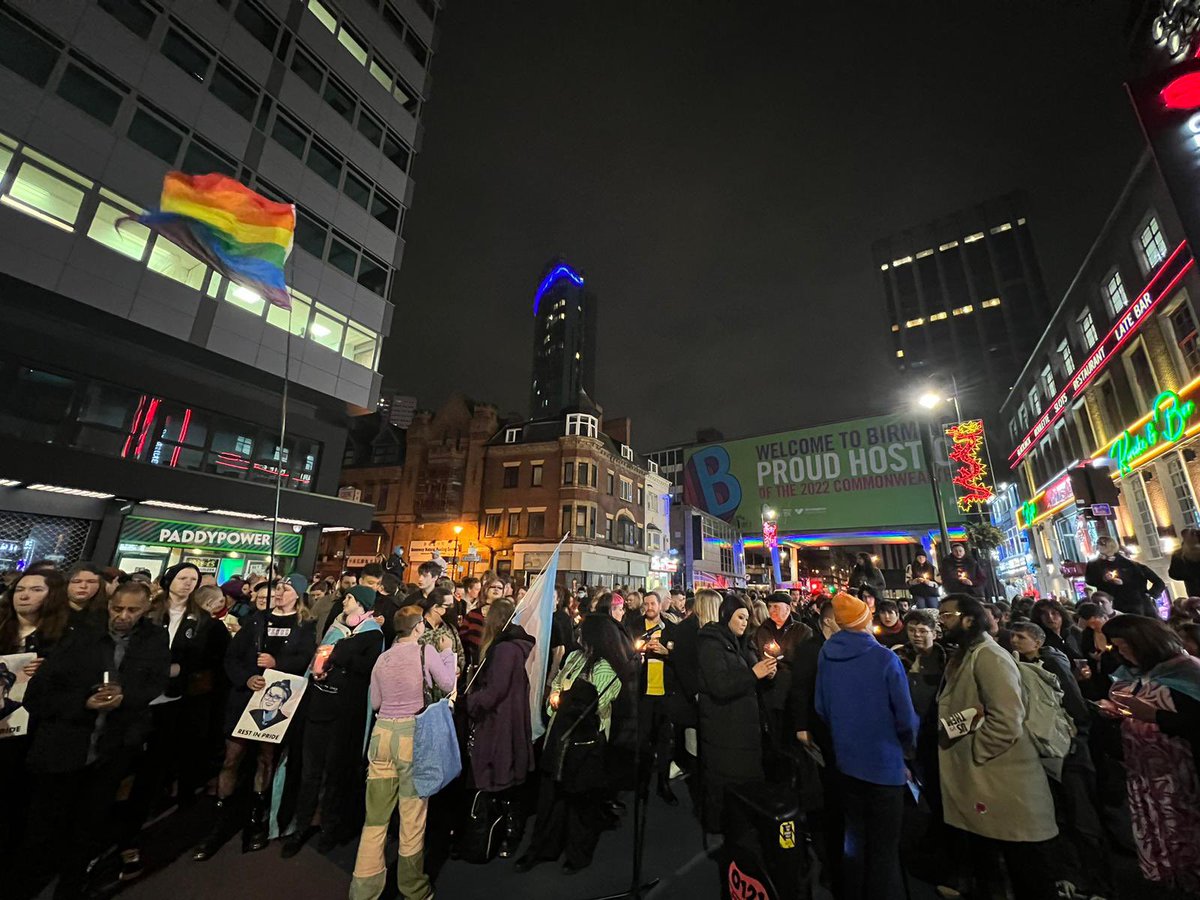 BirminghamPride's tweet photo. Say her name. Say her pronouns. 

Brianna Ghey 🏳️‍⚧️✨ https://t.co/mZI0BJeum0