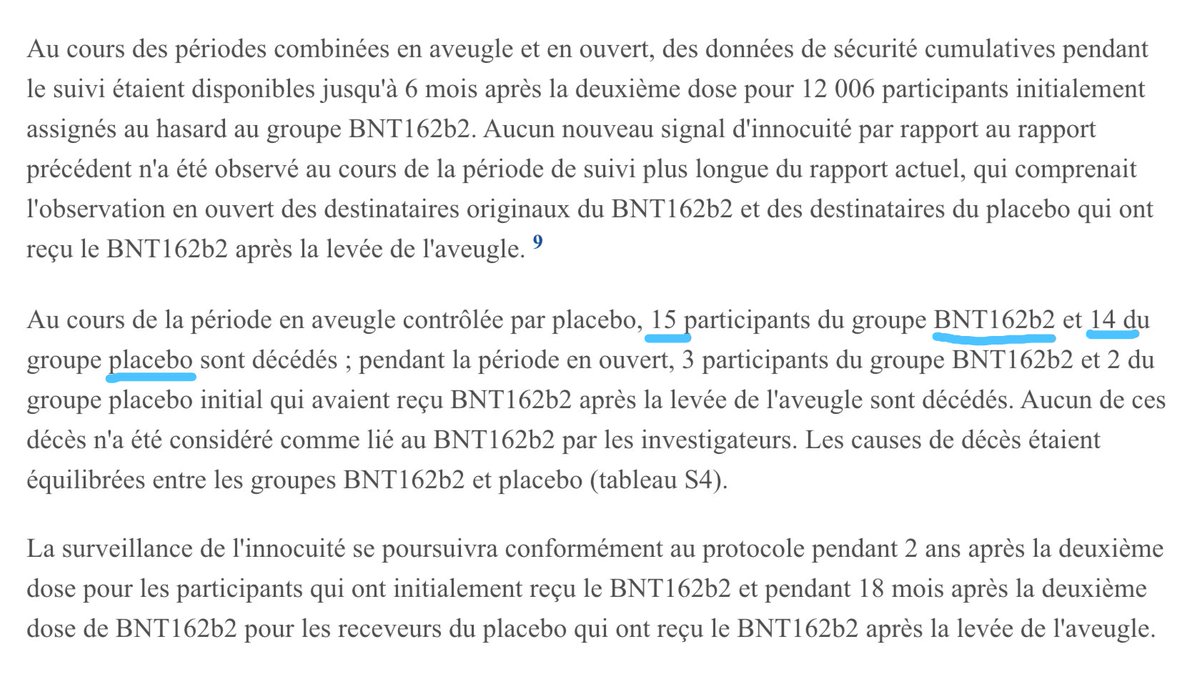 CorinneReverbel's tweet photo. p3
"L’efficacité élevée de ces vaccins à ARNm contre les formes graves & les décès dus au virus #SARSCOV2 a permis d’épargner des 10zaine de milliers de décès en France"
#RealFactCheck
Les RCT ont échoué à démontrer l'efficacité contre les formes graves & décès
2/n https://t.co/Gpfhj5abtE