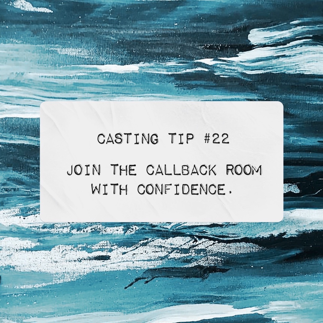 While joining a callback, bring your A game. Go with confidence, be prepared, and expect last-minute changes &amp; new direction. Most importantly - have fun! 🎬

#castingtip #fridayfeeling #paladinocasting