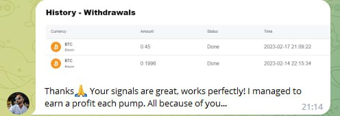 Chris_Pumps's tweet photo. Dear traders, thanks for your feedback! We are not going to stop providing you with our signals.

If you want to multiply your investment up to the moon, follow our Telegram channel. We will teach you how to make money on Рump signals.
🔗https://t.co/4iMbTU3XcZ
#Crypto #Bitcoin https://t.co/m3OiRsnCVd
