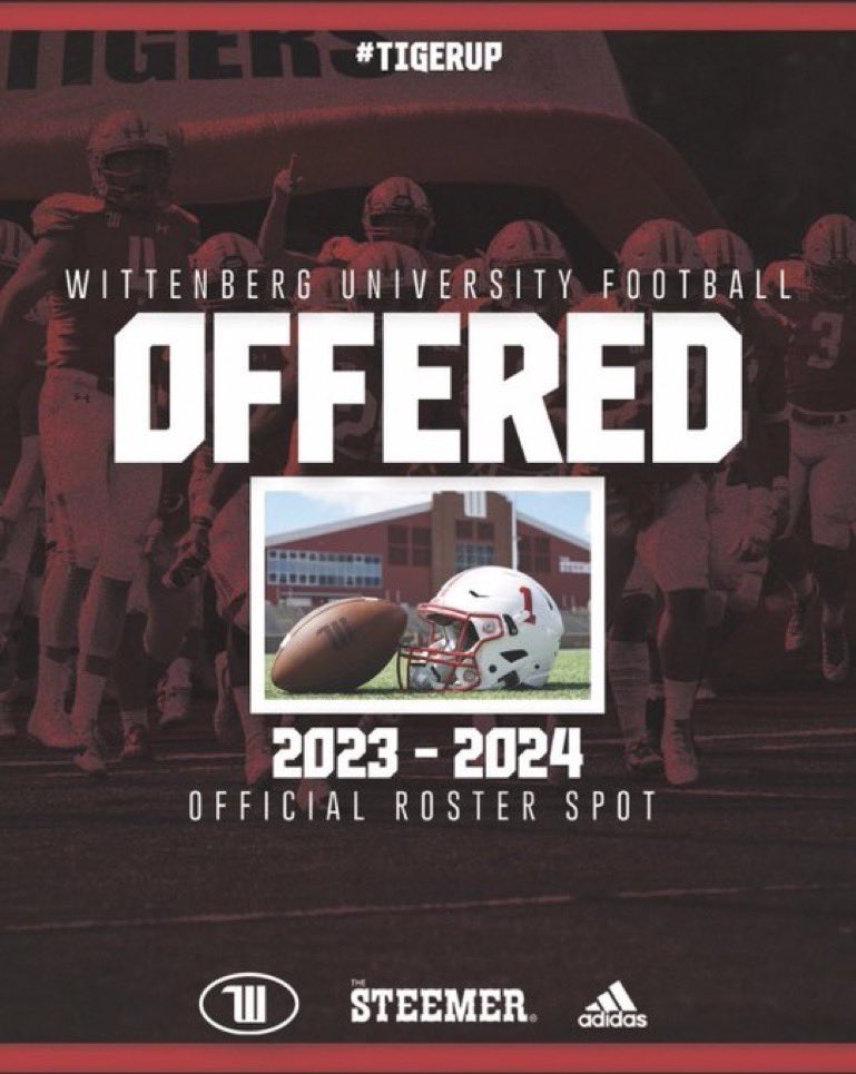 TaylorBen2004's tweet photo. Extremely blessed to receive an offer from @WittFootball! @cdavie51 @JimCollins_FB @racelandramsfb @Key_R_CurtMU25 https://t.co/7JWKuChcbt