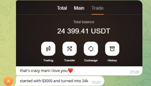 Chris_Pumps's tweet photo. Dear traders, thanks for your feedback! We are not going to stop providing you with our signals.

If you want to multiply your investment up to the moon, follow our Telegram channel. We will teach you how to make money on Рump signals.
🔗https://t.co/4iMbTU3XcZ
#Crypto #Bitcoin https://t.co/m3OiRsnCVd