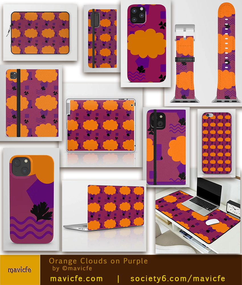 MavicfeC's tweet photo. Orange Clouds on Purple | Tech
@society6   

■ https://t.co/ww7kwgCUhi
■ https://t.co/v6nSGuQDE1

#mavicfe #mavicfeart #society6 #art #tech #applewatchband #deskmat #iphonecase #iphonecardcase #iphoneskin #wallet #androidcase #laptop #laptopskin #ipadskin #laptopsleeve https://t.co/zhojmritL8
