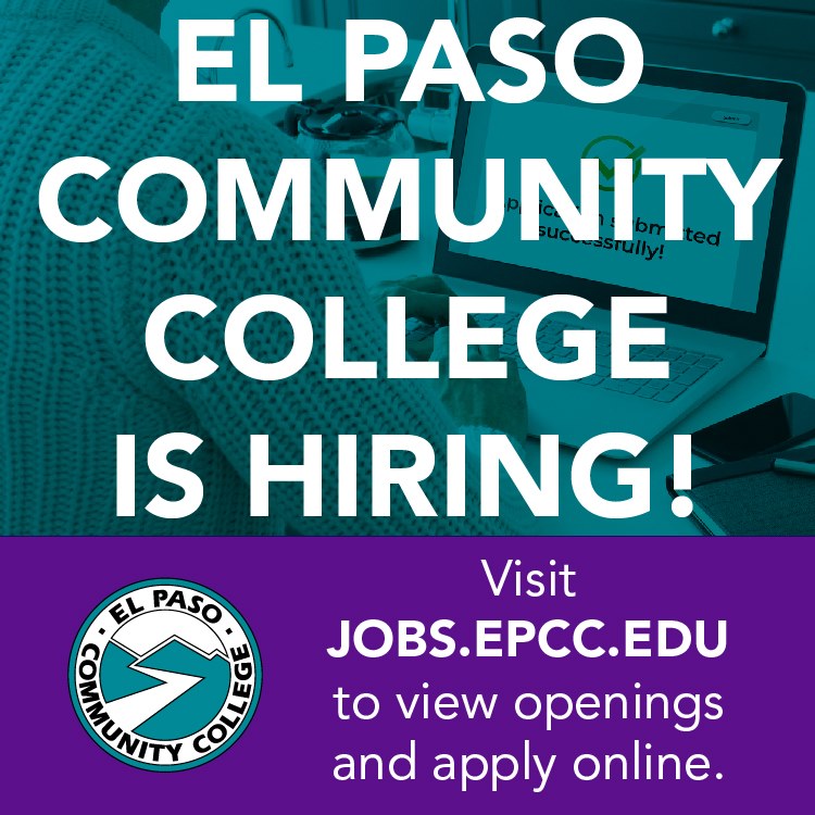 Start your career at EPCC! Please visit our website at jobs.epcc.edu to view job postings and to apply online. El Paso Community College is an Equal Opportunity Employer.
Administrative Associate- Dean, Art, Comm. &amp; Social Science
Tutor-Writing