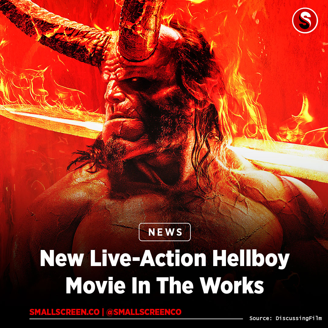 SmallScreenCo's tweet photo. 🚨BREAKING🚨
➡️ There's a new live-action Hellboy movie in the works! This will be WITHOUT David Harbour.
#Hellboy #HellboyMovie #HellboyReboot #DavidHarbour
➡️ READ THE FULL STORY HERE ➡️ https://t.co/LyXhSwPIP8 https://t.co/toHMjyxSaT