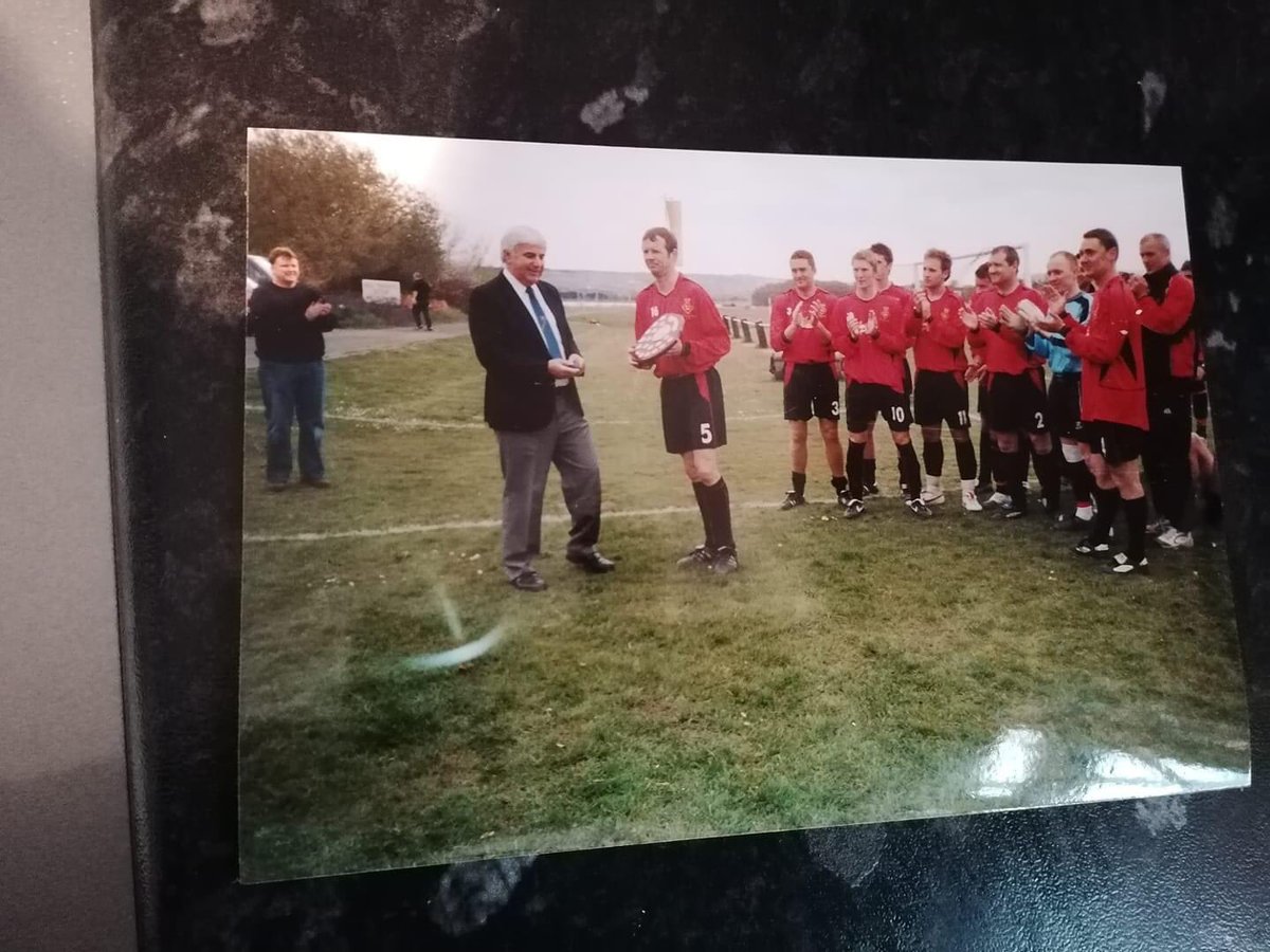 jackjoshua01's tweet photo. @WrapsonJackie @fleetlandsfc_ Hi Jackie. Here’s a couple from our title winning season 04/05. Proud to have represented the club, with a great bunch of lads. https://t.co/6C3aXFgpez