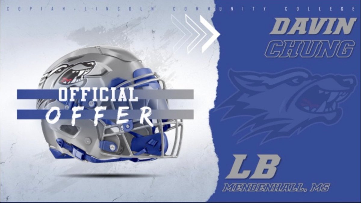 I am blessed to receive my first college offer from Copiah-Lincoln Community College!