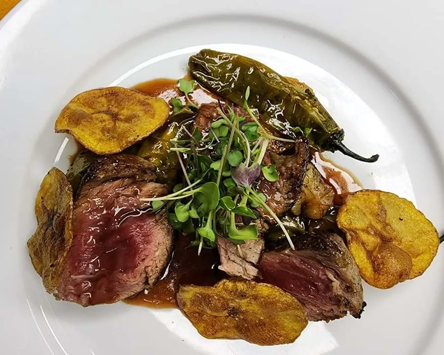 TokaBocca's tweet photo. Phish Frie-Day is back, and we also have some special dishes for you tonight! We are featuring our Seafood Fra Diavolo and TokaBocca Pepper Steak, our filet with house made potatoes, shishito peppers in a pinot noir and pear reduction topped with our house grown microgreens! https://t.co/J2ZRtl18d4