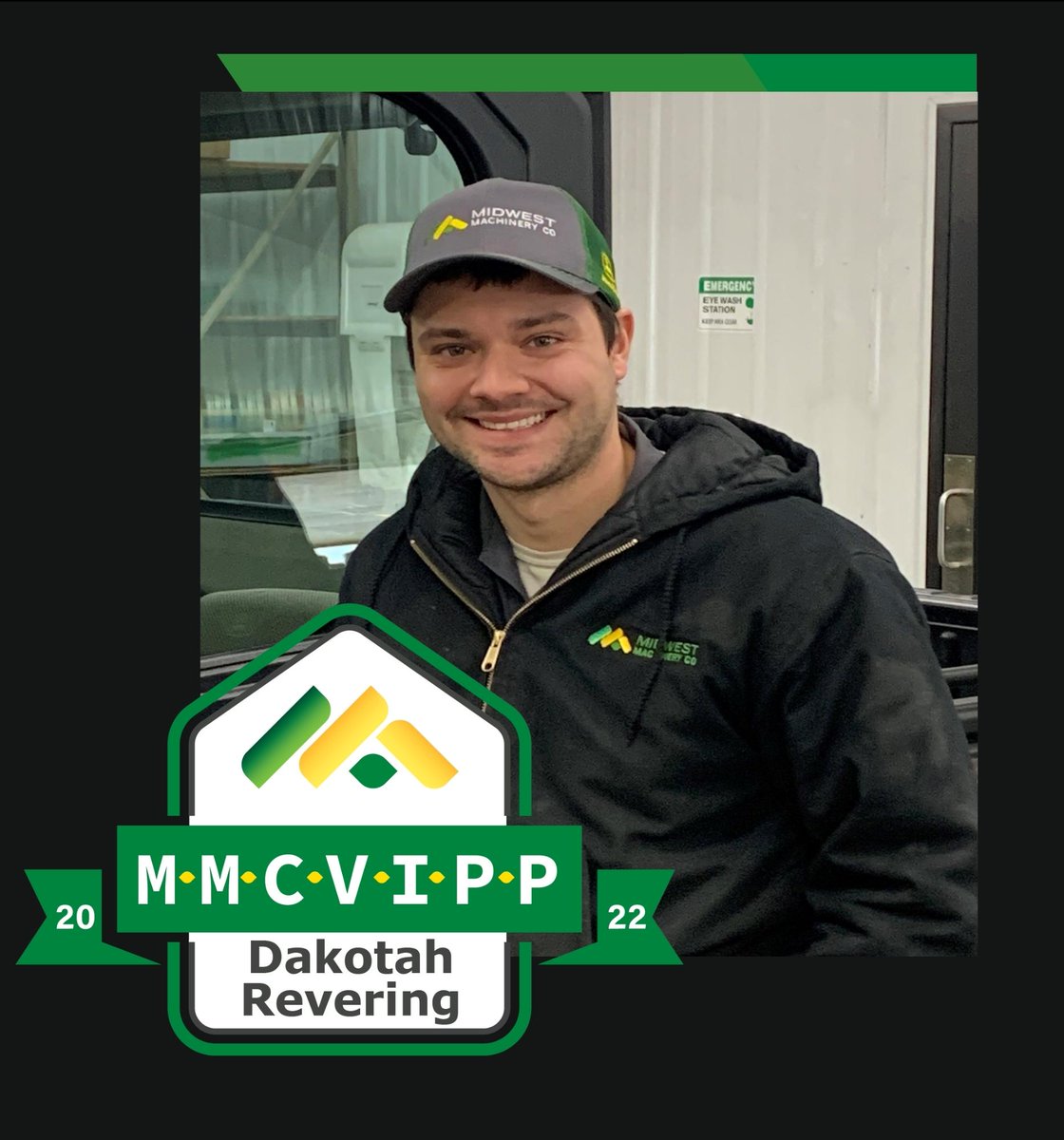 MMC_JD's tweet photo. This year, Midwest Machinery kicked off a program to recognize employees who best exemplify our companyโs core values. Join us in congratulating Dakotah Revering on being the 2022 MMC VIPP. He sets the standard and is an example for all new technicians to follow.
#topemployees https://t.co/mK8BlQ8PpK