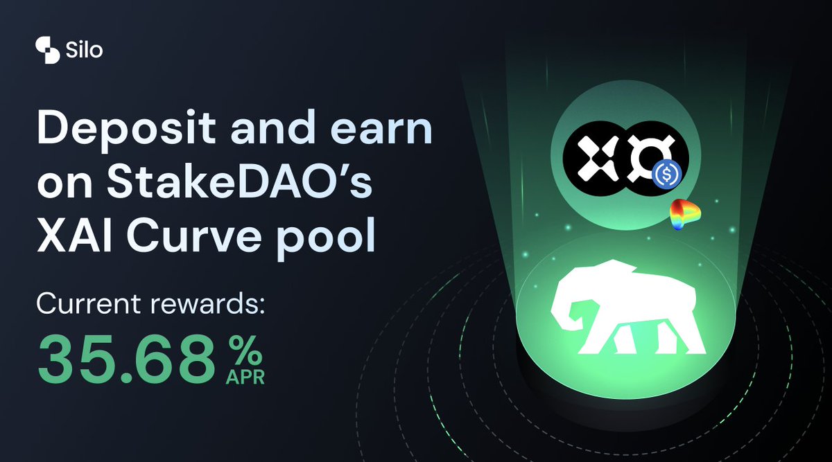 𝟑𝟔% 𝐀𝐏𝐘. 𝐎𝐧 𝐬𝐭𝐚𝐛𝐥𝐞𝐜𝐨𝐢𝐧𝐬. You read that right! $XAI's integration with @StakeDAOHQ allows holders of our overcollateralized stablecoin to benefit from the Stakies yield boosting services. Check it out here: lockers.stakedao.org