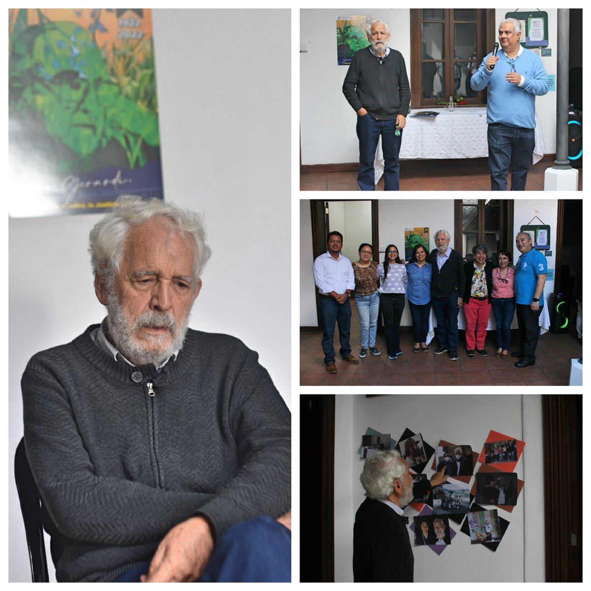 odhag_gt's tweet photo. La ODHAG dio un homenaje al Padre Cirilo Santamaría, asesor de la institución, por su trayectoria de vida y apoyo a los Derechos Humanos. Después de 50 años de vida sacerdotal en Guatemala regresa a España. https://t.co/7NtUPCgMag