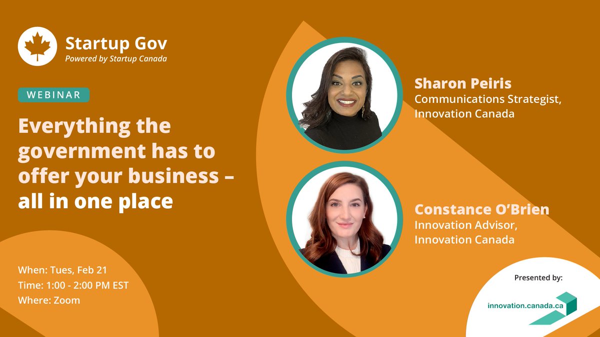 Startup Canada tweet media