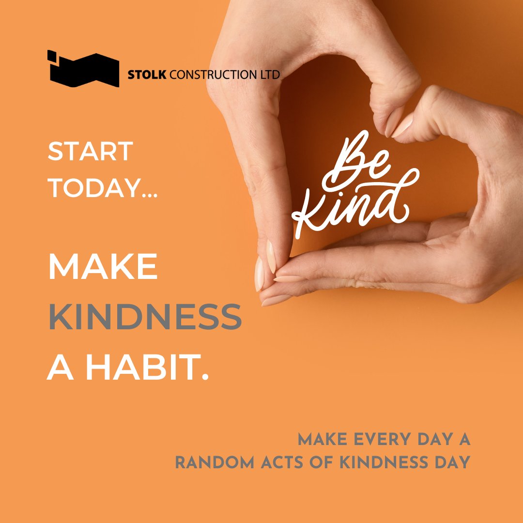 How do we change the world? One random act of kindness at a time!

#stolkconstruction #lovewhatyoudo #lovewhoyouare #buildingyoursuccess #niagara #design #build #renovate #maintain