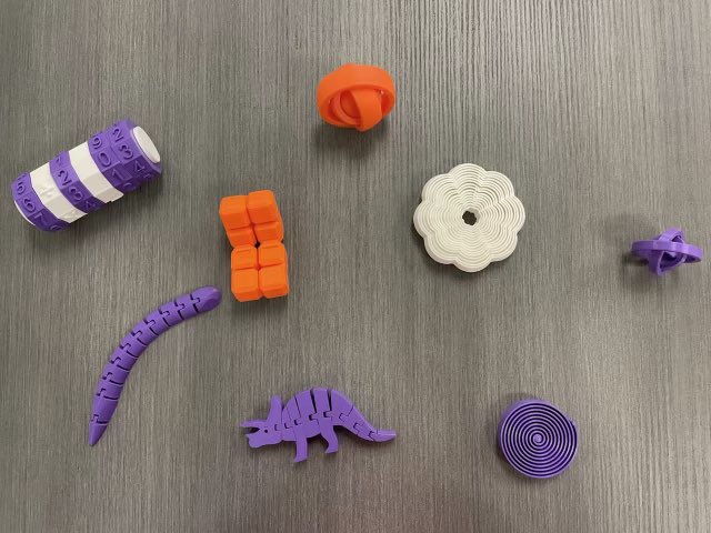 ExEdHcps's tweet image. HCPS ExEd is loving the new fidgets the Assistive Technology team has been printing for students!