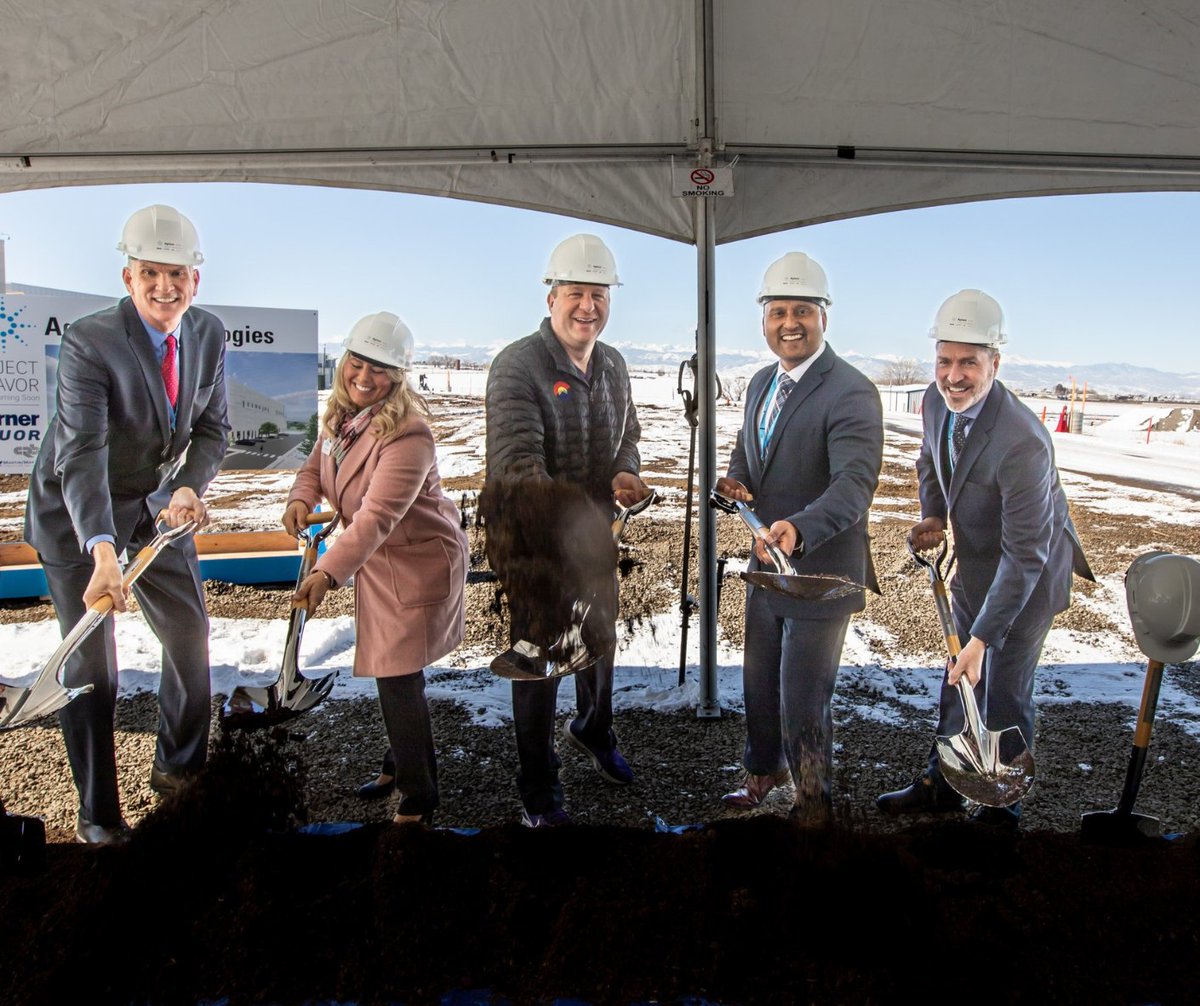 Governor Jared Polis on Twitter "It was my privilege to join Agilent