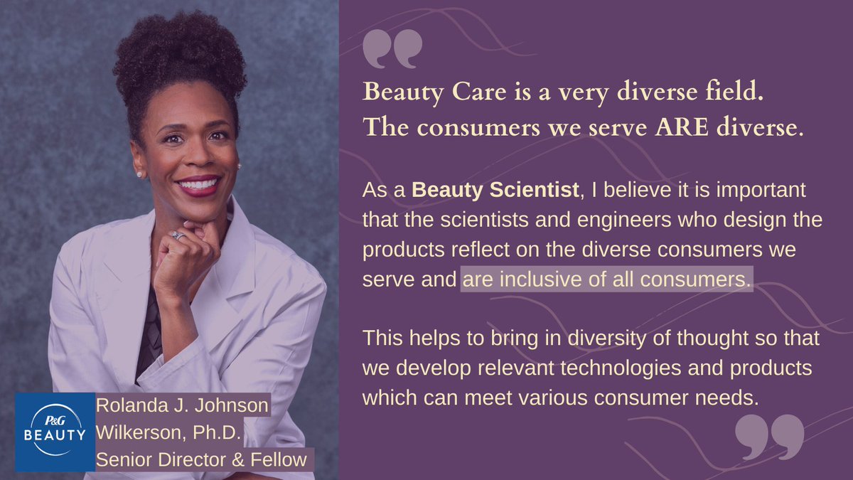 lsuscience's tweet photo. For #BlackHistoryMonth, we are celebrating #LSUScienceAlumni!

Dr. Wilkerson,@LSU_Chemistry Alumna, is a 19y veteran of Procter &amp; Gamble working with skin and hair science. She has spoken to news outlets many times over the years, and has her own TED talk "The Science of Beauty." https://t.co/WOPSeNNEFI