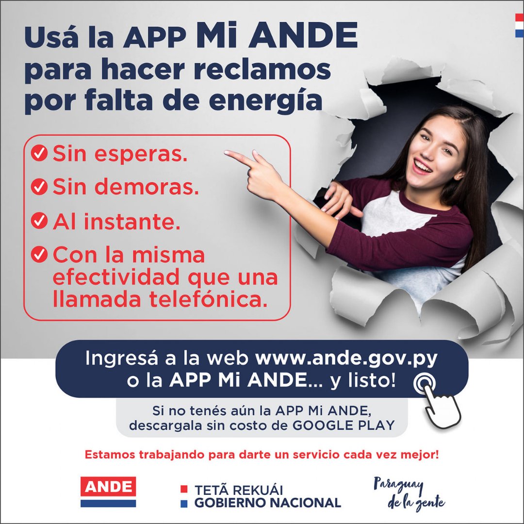 ANDE Página Oficial on Twitter: