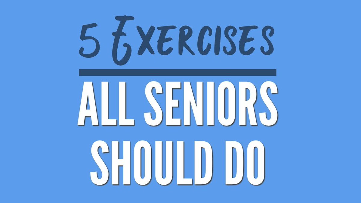 As we age we may tend to get less and less active, and inactivity for a long time can be a gateway to a number of diseases. That's why it's important to exercise daily to keep yourself healthy. Check out these easy exercises that can help!
bit.ly/3YIWTy2 
#SeniorExercise