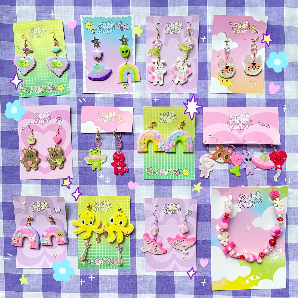 Brand new collection is live and I’m so proud of it! Ty for the support <3 sunpuffstudios.com/collections/ne…